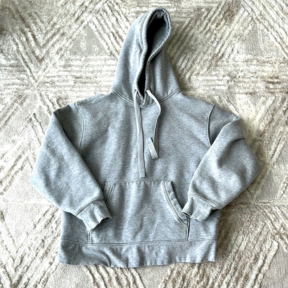 Athleta Grey Hooded Sweatshirt